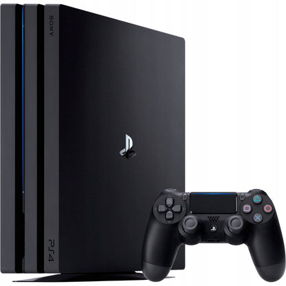 Konsola Sony PlayStation 4 PRO 1000 GB czarny + kontroler DUALSHOCK 4 - Grade B