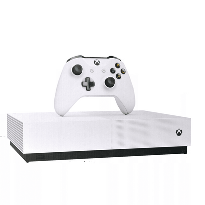 Konsola Microsoft Xbox One S 1000 GB biała + kontroler - Grade B