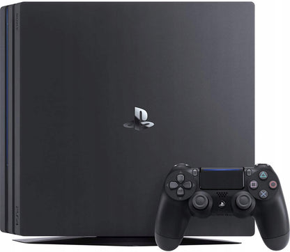 Konsola Sony PlayStation 4 PRO 1000 GB czarny + kontroler DUALSHOCK 4 - Grade B
