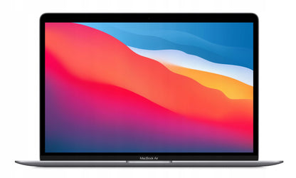 2019 Apple MacBook Air 13 Core i5 1.6GHz 16GB RAM 256GB SSD Srebro - Doskonały