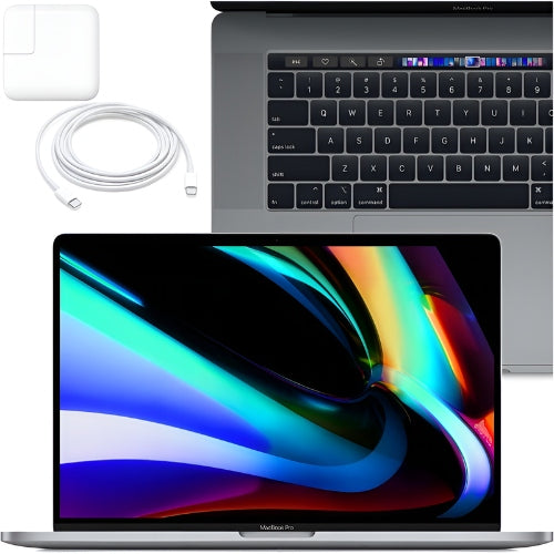 2019 Apple MacBook Pro 15 Inches Core i9 2.4GHz 32GB RAM 512GB SSD Kosmiczna szarość - Doskonały