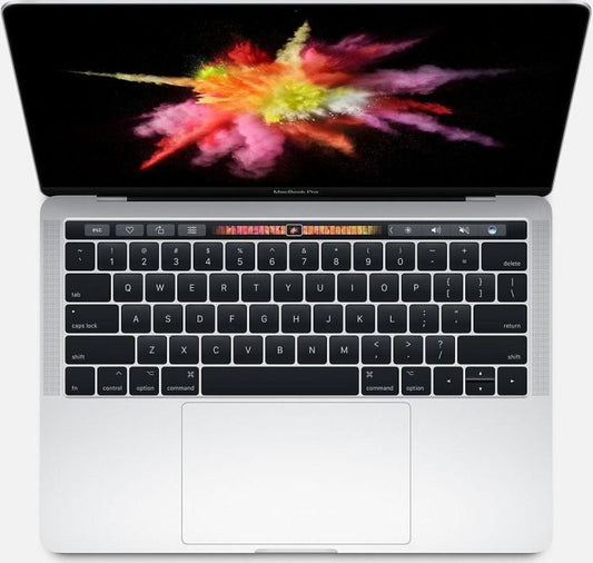 2017 Apple MacBook Pro 13 Core i7 2.5Ghz 16GB RAM 256GB SSD Srebro - Dopuszczalny