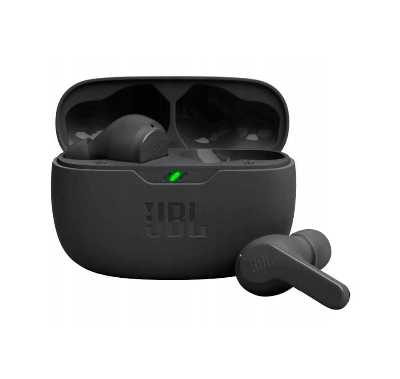 Słuchawki bezprzewodowe douszne JBL Vibe Beam Czarne - Exact Solution Electronics