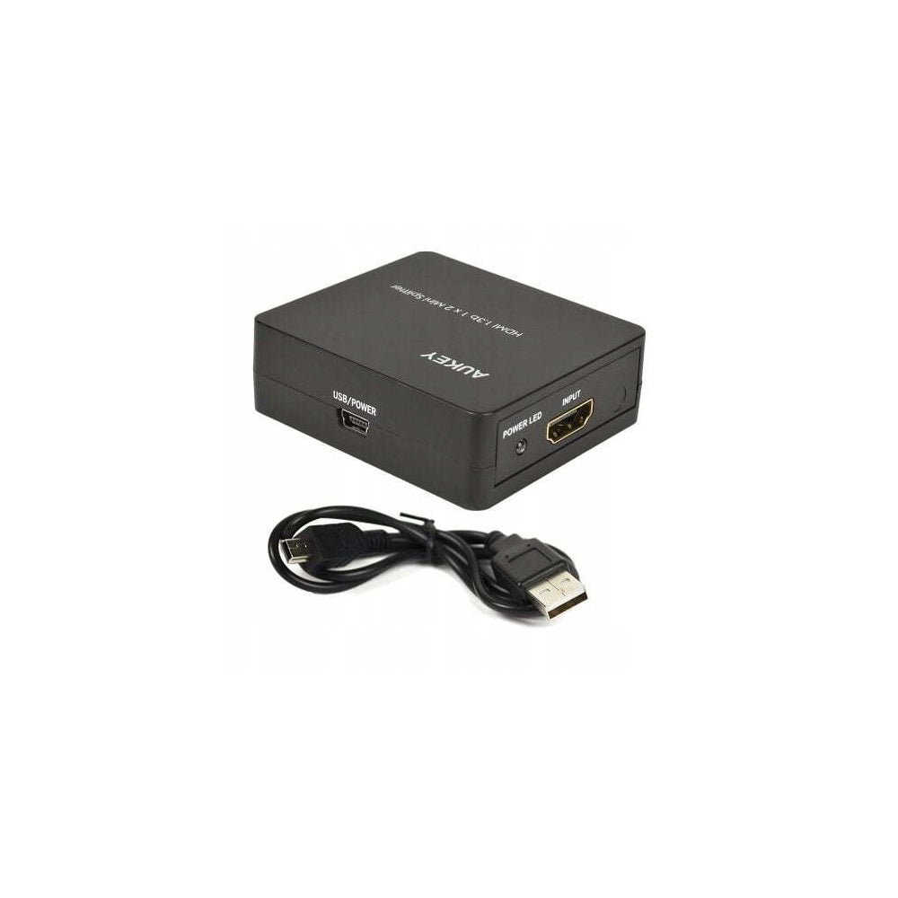 AUKEY HA-H01 1x2-Port HDMI 1.3b Mini Rozdzielacz - Exact Solution Electronics