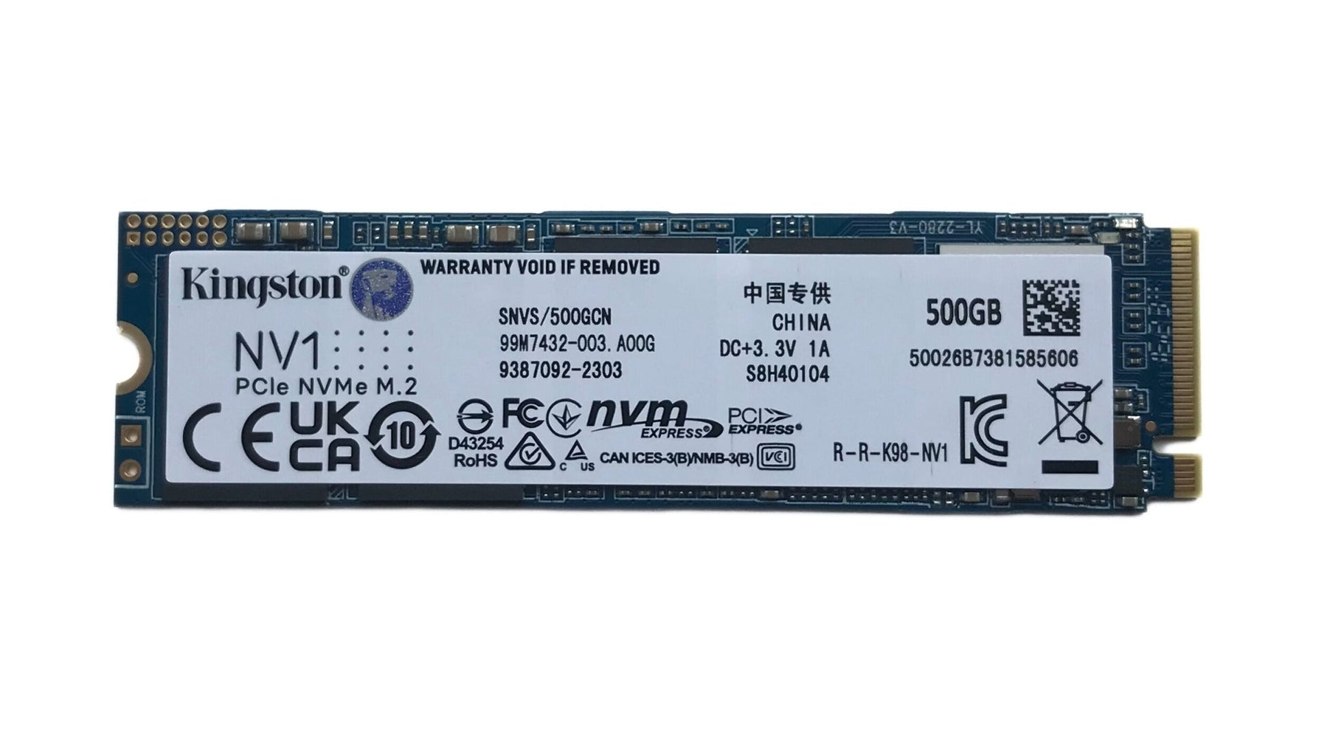 Dysk SSD Kingston NV1 500GB M.2 PCIe - Exact Solution Electronics